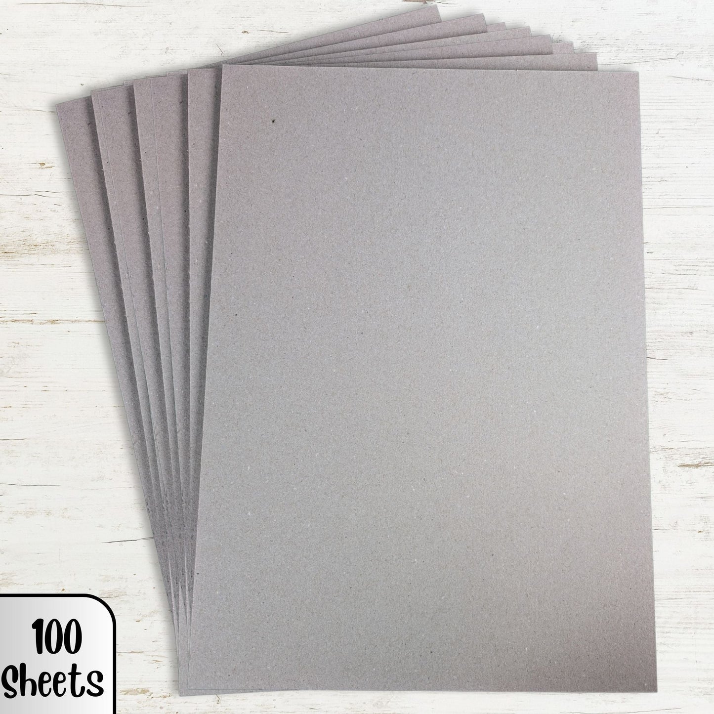 A3 Greyboard 1000 Micron - 100% Recycled, Versatile Backing for Art & Model Making
