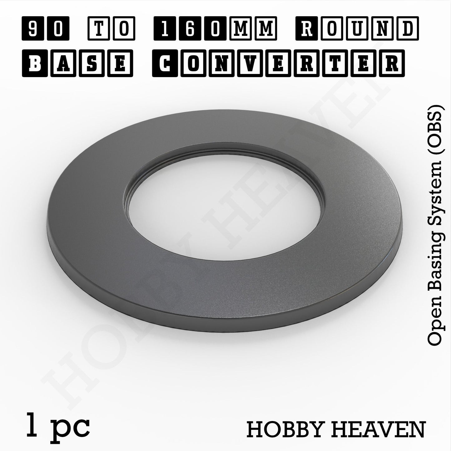 Round Bases Size Converters Round to Round 3d Print Full Range