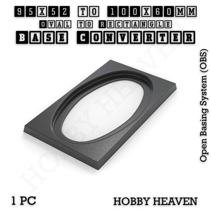 Wargaming Oval to Rectangle Base Converters – Tabletop Games | 3D Printed Tabletop Accessories