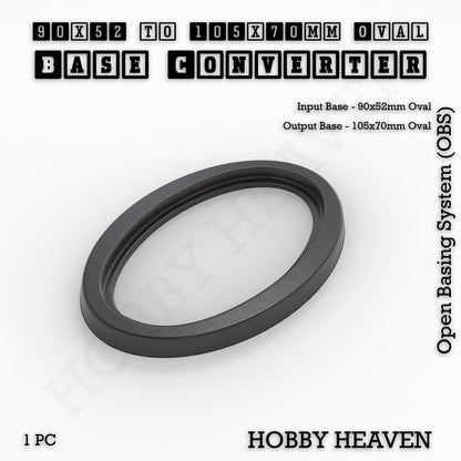 Oval To Oval Bases Size Converters 3d Print Full Range