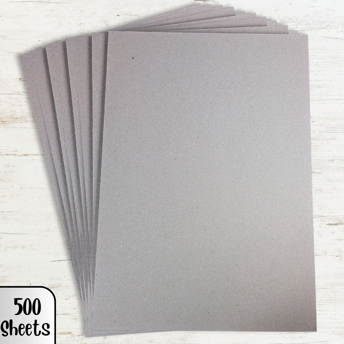 A3 Greyboard 1000 Micron - 100% Recycled, Versatile Backing for Art & Model Making