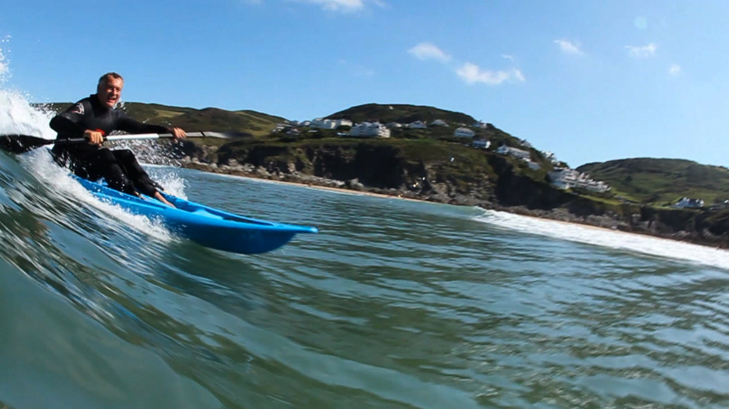 Surf Solo Kayak | Plastic Neutral | Yellow | Agile & Fun
