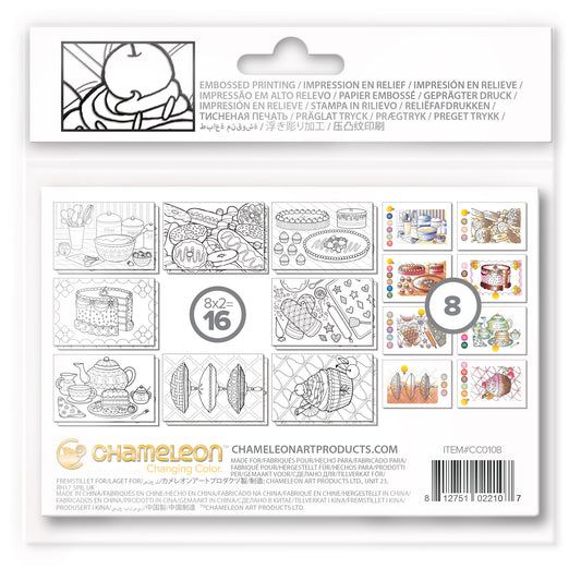 Chameleon Color Cards  - Sweet Treats (16 Pack)