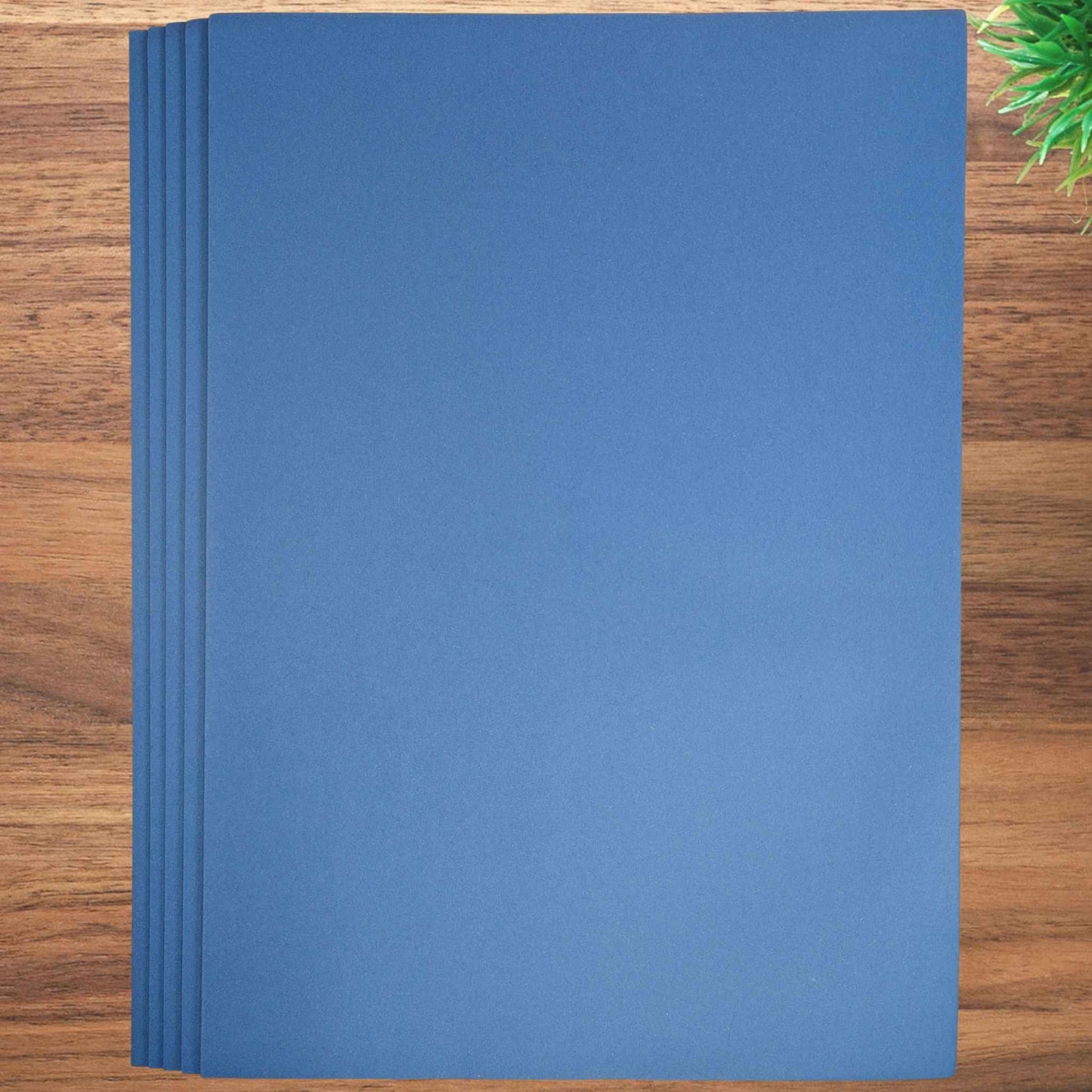 100% Recycled Blue Sugar Paper A2 100gsm - Perfect for Art, Craft and School Projects