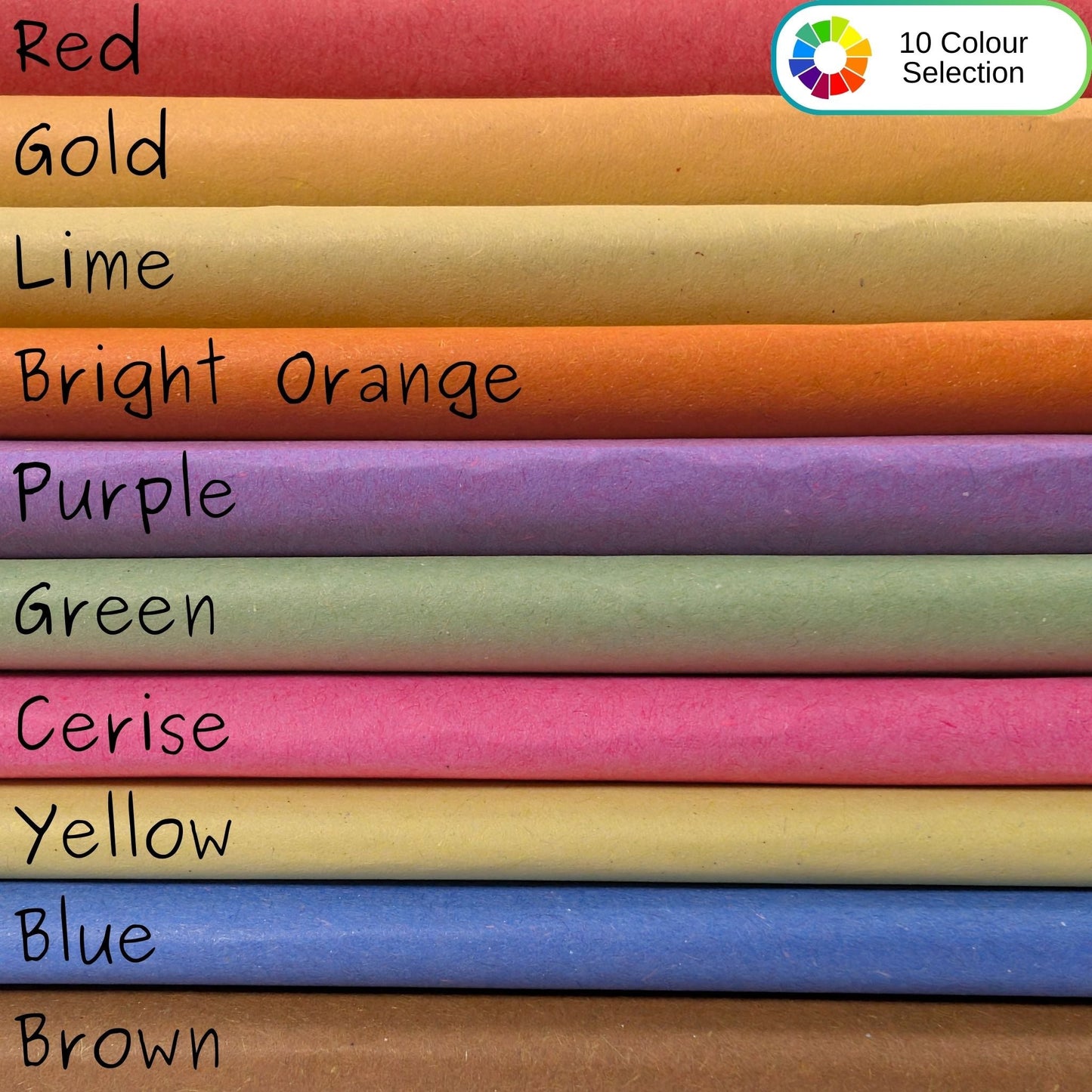 Bright A1 Sugar Paper 100gsm 10 Colours