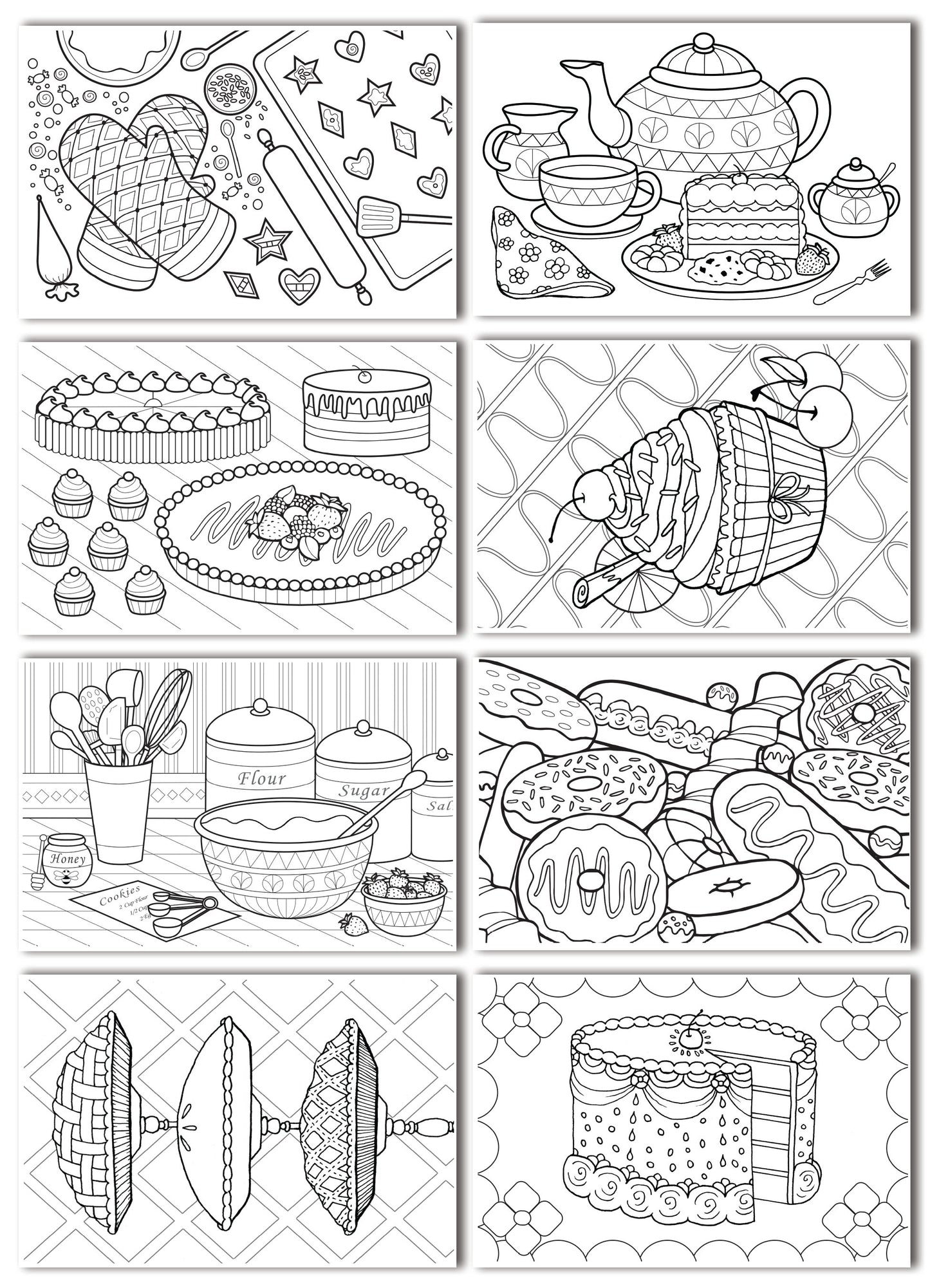 Chameleon Color Cards  - Sweet Treats (16 Pack)
