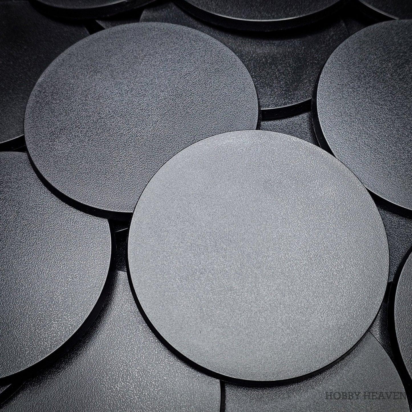 100mm Round Plain Plastic Bases