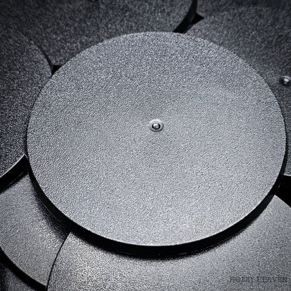 90mm Round Plain Plastic Bases