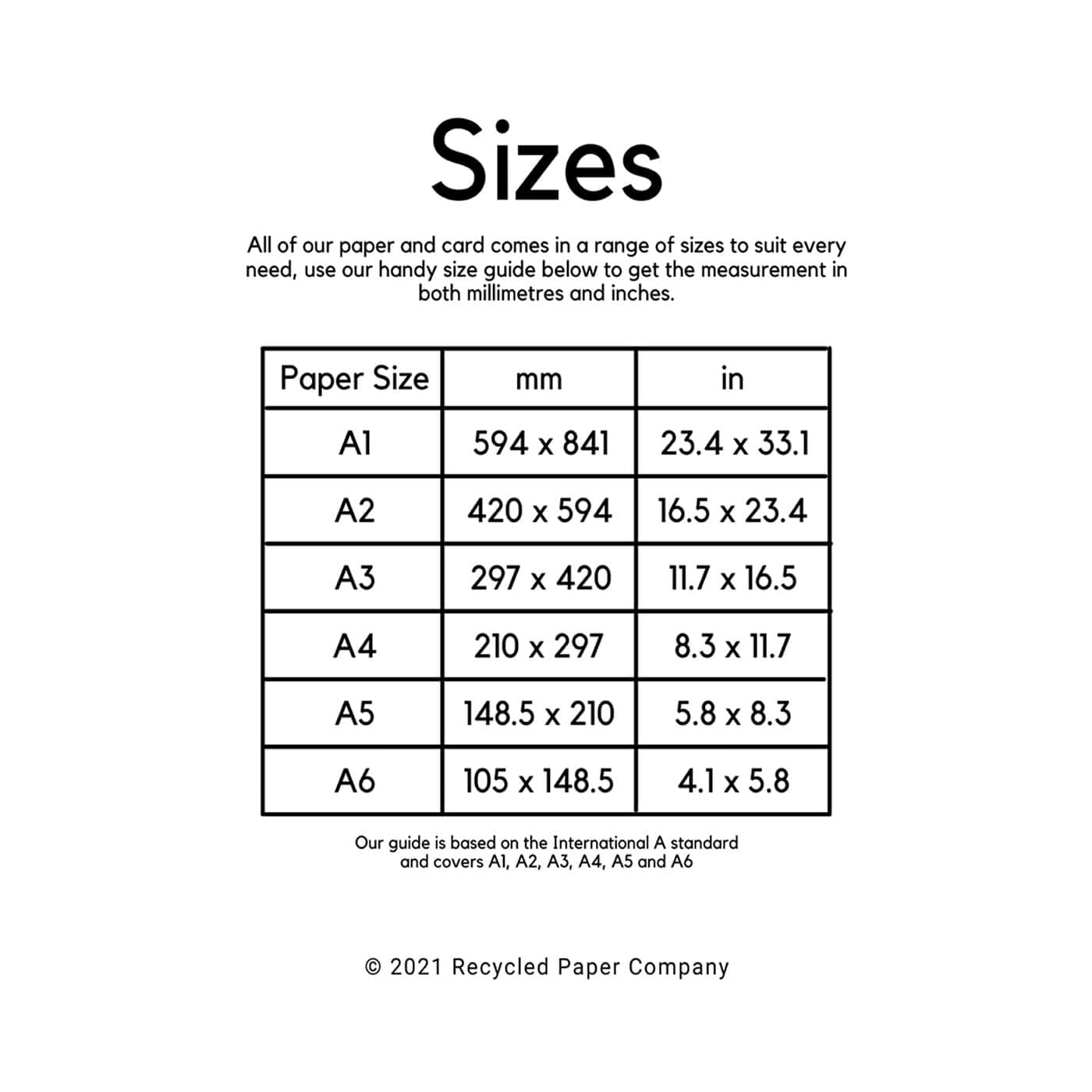 A2 Brown Sugar Paper 100gsm - 100% Recycled