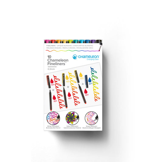 Chameleon Fineliner Pens - 10 Pack