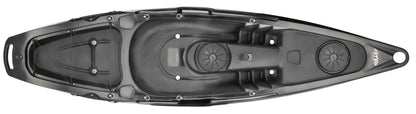 Kaafu Eco Fishing Kayak | 100% Ocean Plastic | Black | Complete Package