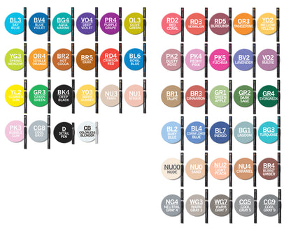 Chameleon Colour Tones 52 Pen Super Set