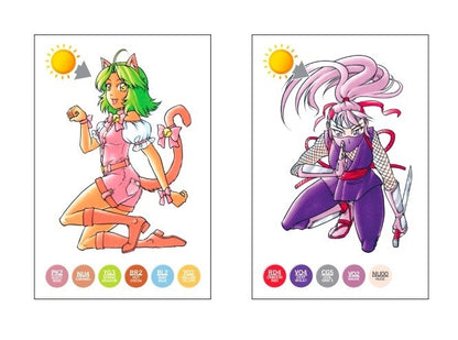 Chameleon Color Cards  - Manga (16 Pack)
