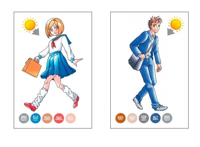 Chameleon Color Cards  - Manga (16 Pack)