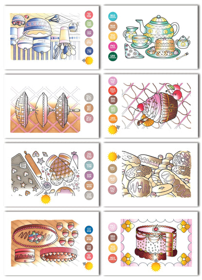 Chameleon Color Cards  - Sweet Treats (16 Pack)