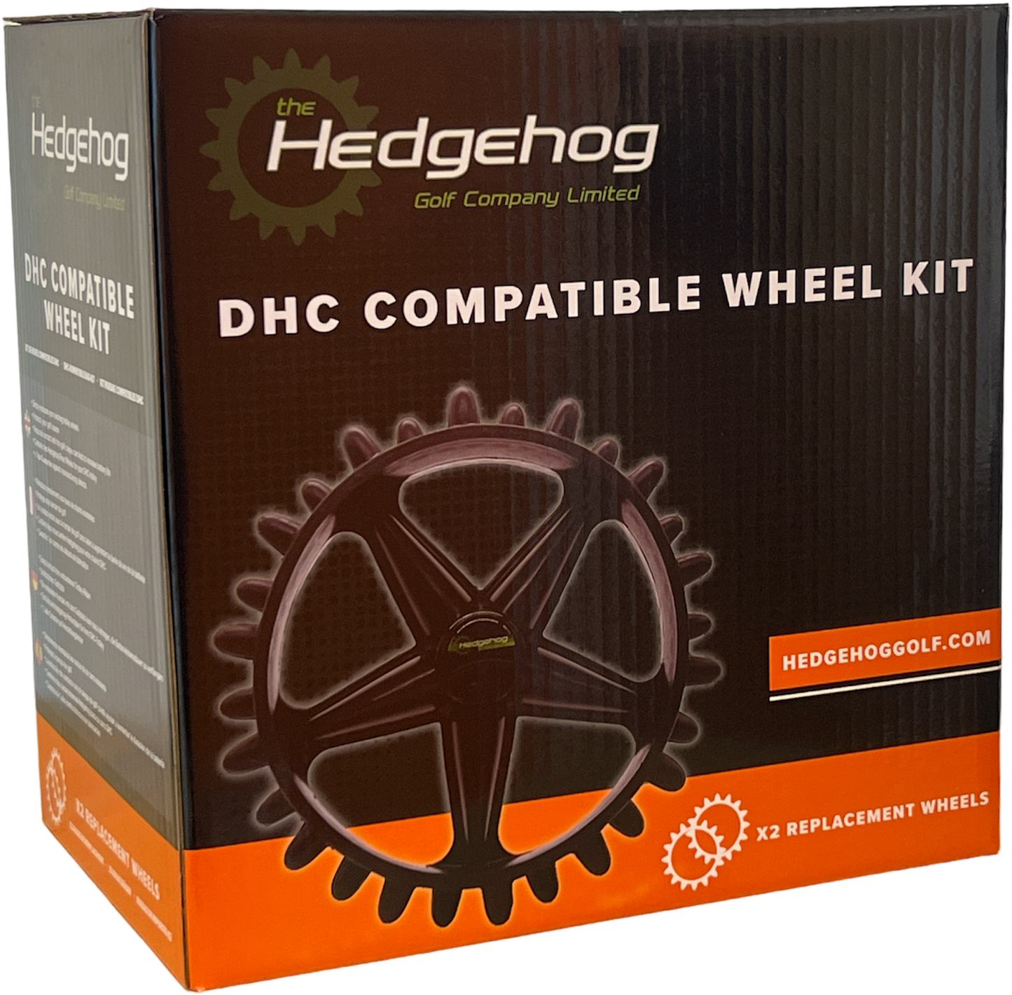 Hedgehog Motocaddy and Powerbug DHC Compatible Golf Trolley Wheels