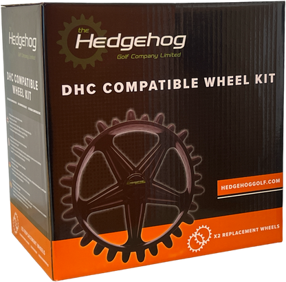 Hedgehog Motocaddy and Powerbug DHC Compatible Golf Trolley Wheels