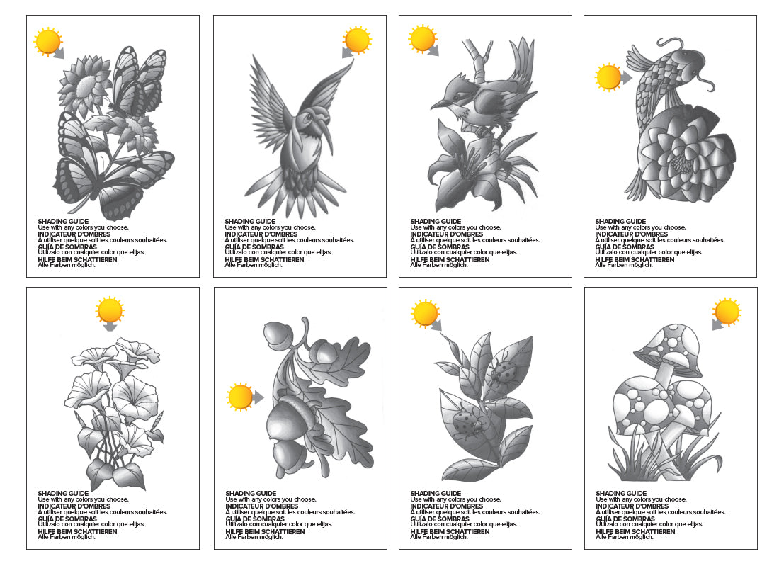 Chameleon Color Cards  - Nature (16 Pack)
