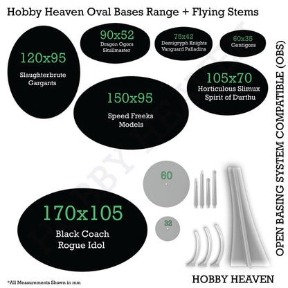 80mm Round Plain Plastic Bases