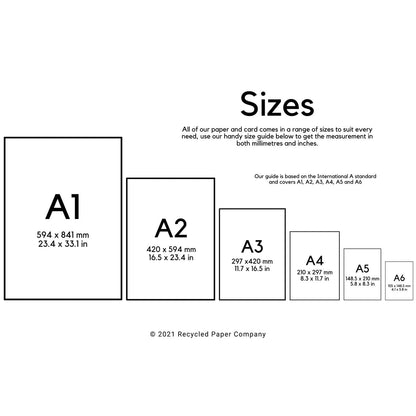 A5 Ten Colour Card 180gsm