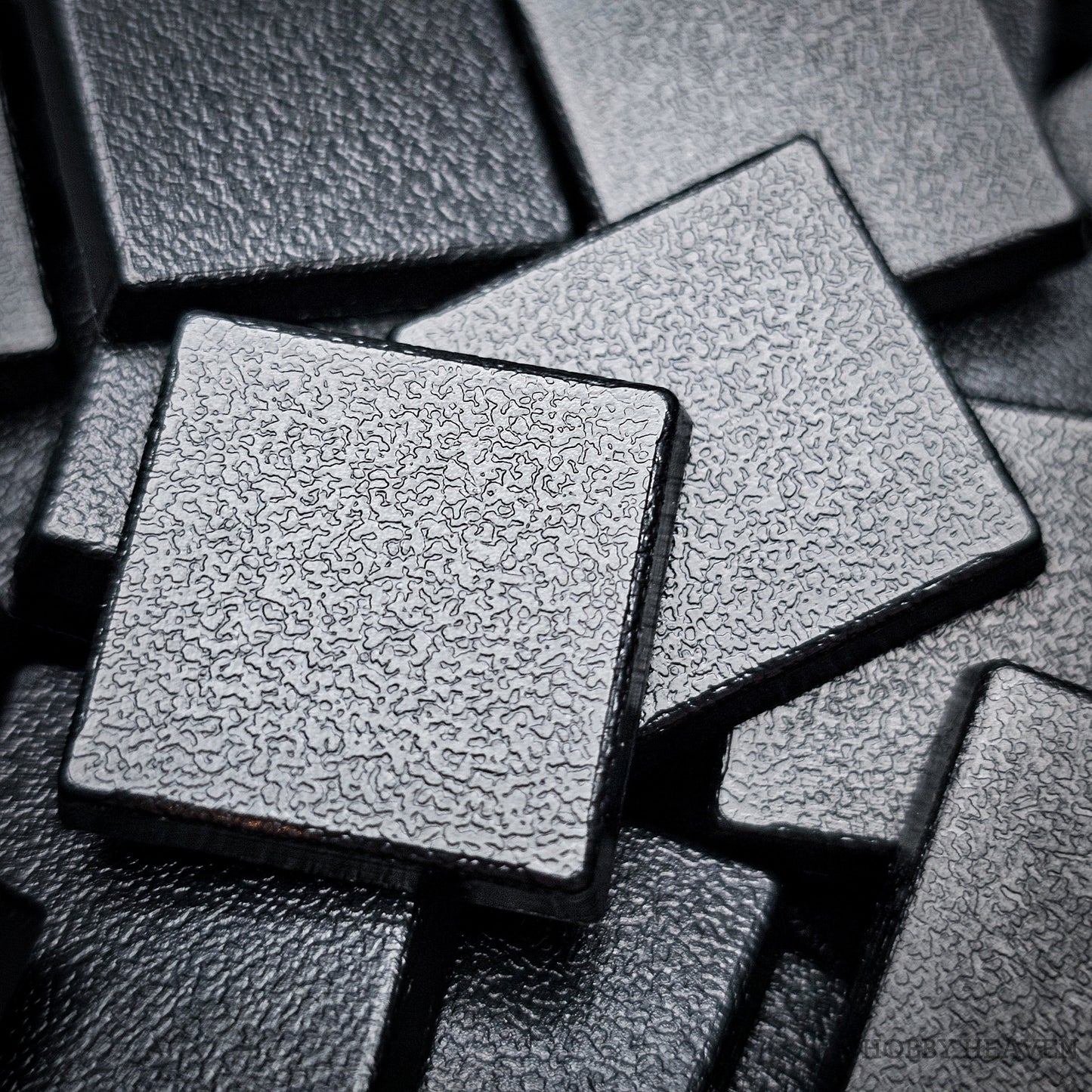 20mm Square Plain Plastic Bases for Wargaming Miniatures
