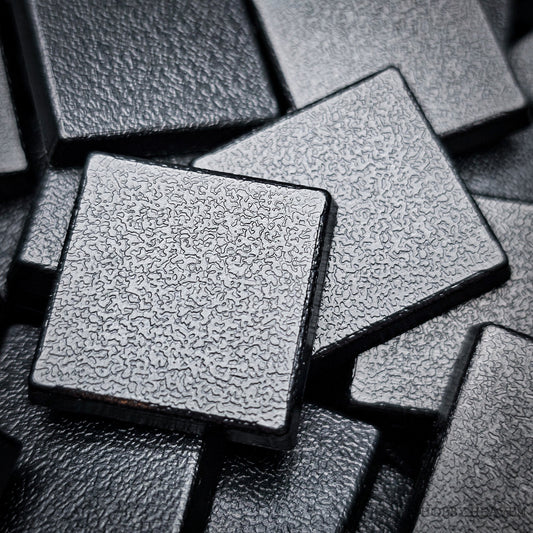 20mm Square Plain Plastic Bases for Wargaming Miniatures