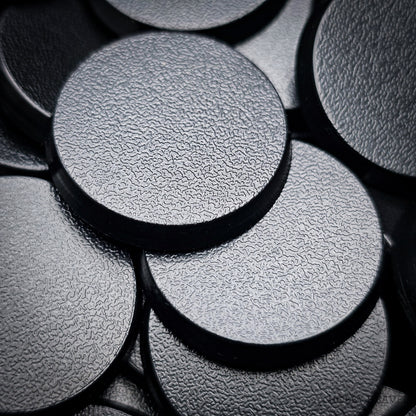 28mm Round Plain Plastic Bases for Wargaming Miniatures | Hobby Heaven