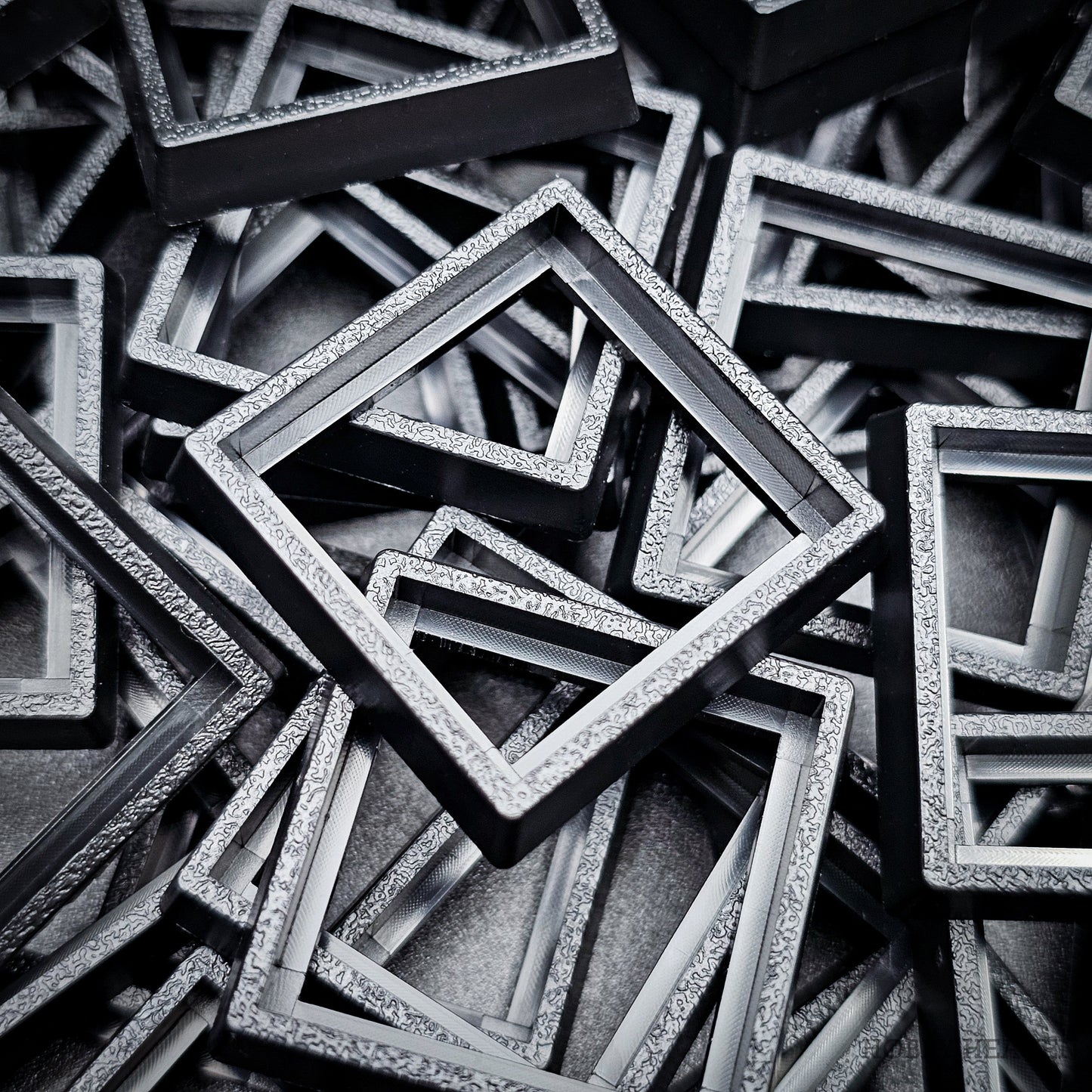 25–30mm Square Base Adapters | Injection Moulded | No Rebasing Required | Fits Popular Fantasy Miniatures