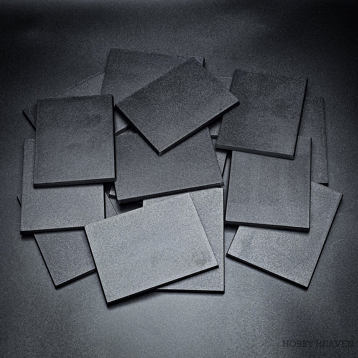 100x75mm Rectangle Plain Plastic Bases 3d Print