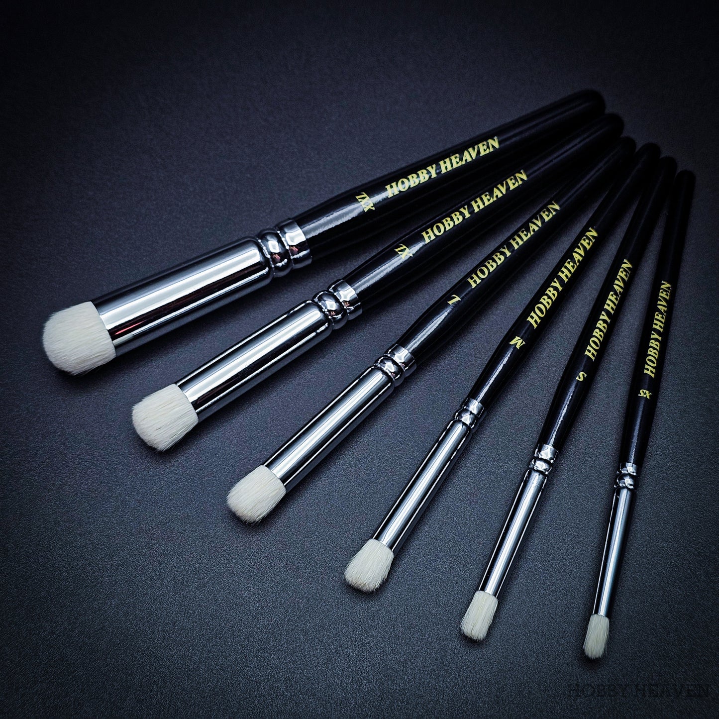 Hobby Heaven Dry Brush — Goat Hair Domed