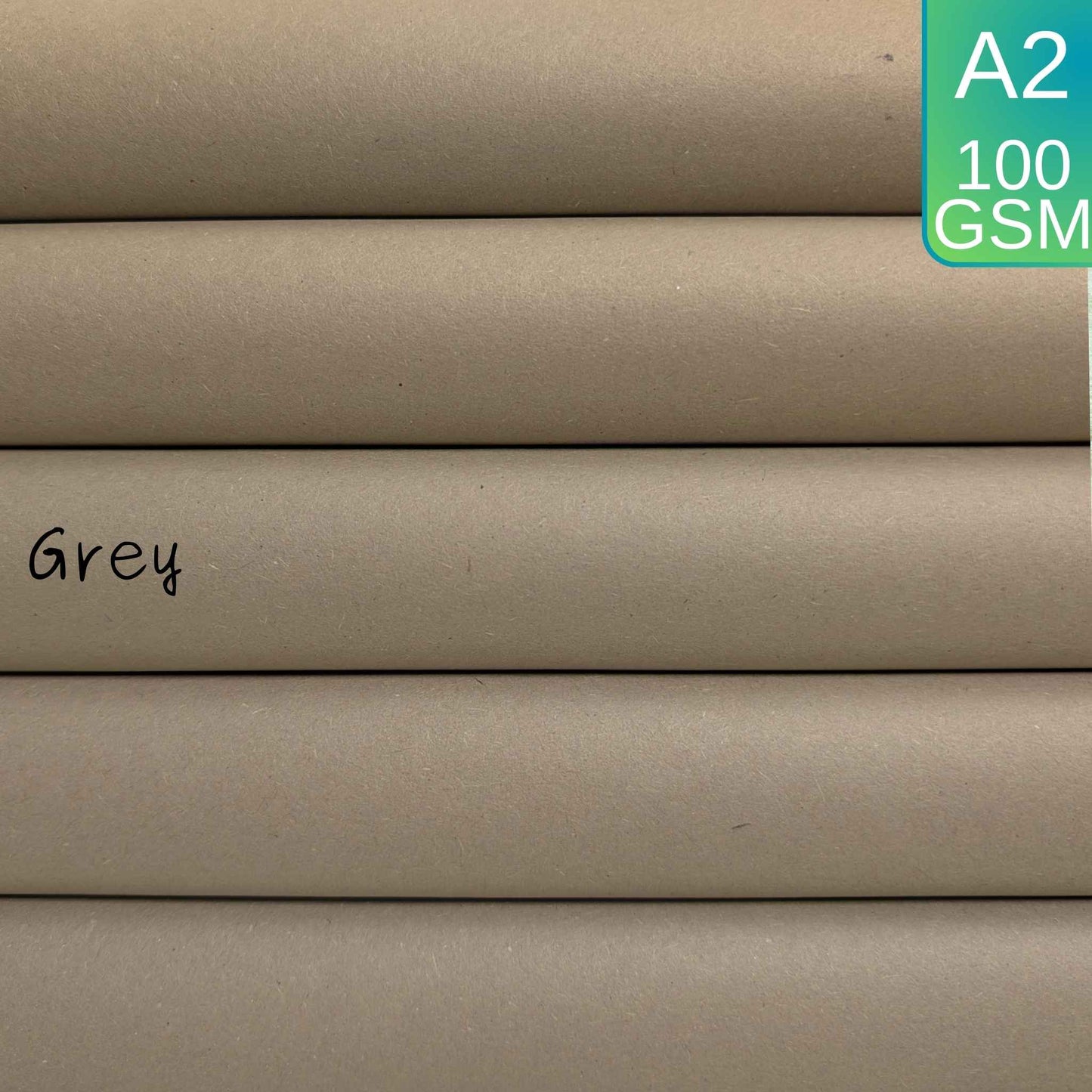 A2 Grey Sugar Paper Recycled 100gsm