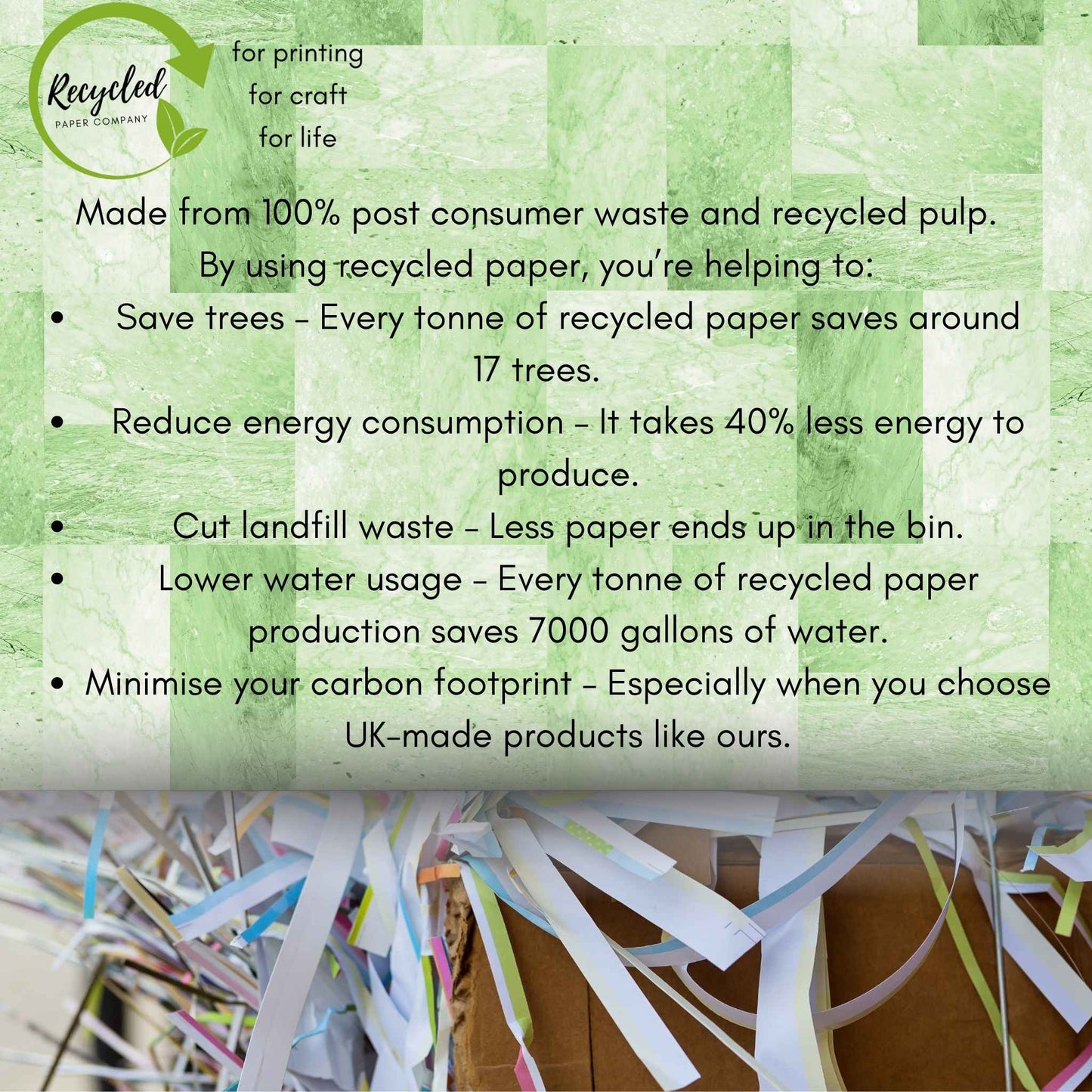 A2 Lime Green Sugar Paper Recycled 100gsm