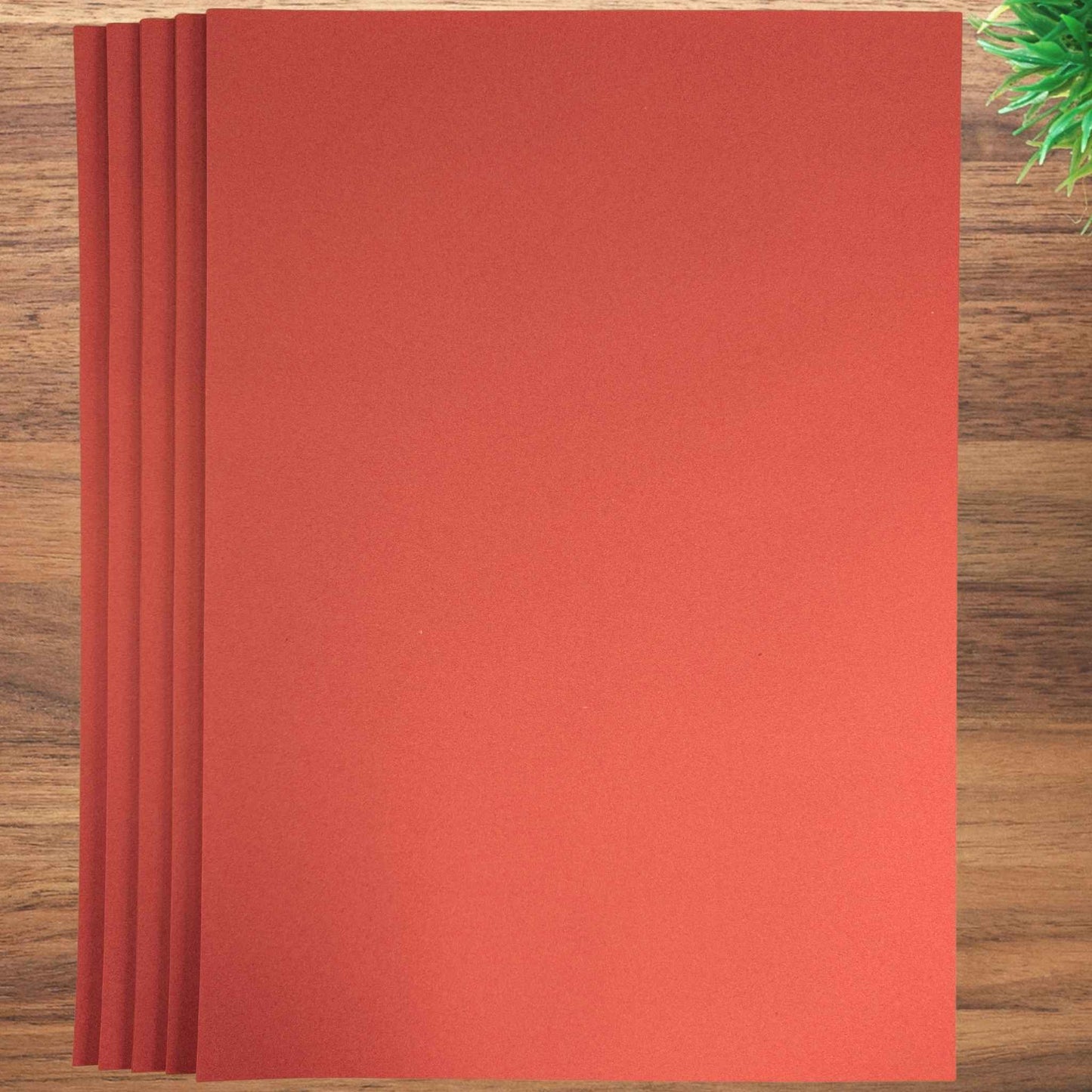 A2 Red Sugar Paper Recycled 100gsm for Arts and Crafts