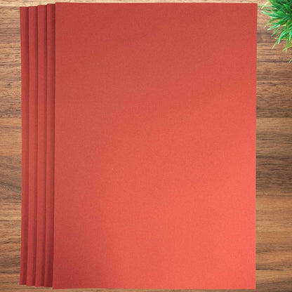 A2 Red Sugar Paper Recycled 100gsm for Arts and Crafts