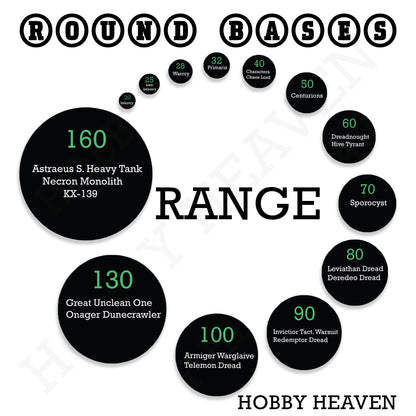 100x60mm Rectangular Plain Plastic Bases