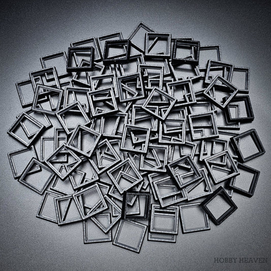 20mm to 25mm Square Base Converter for Wargaming Miniatures | Hobby Heaven