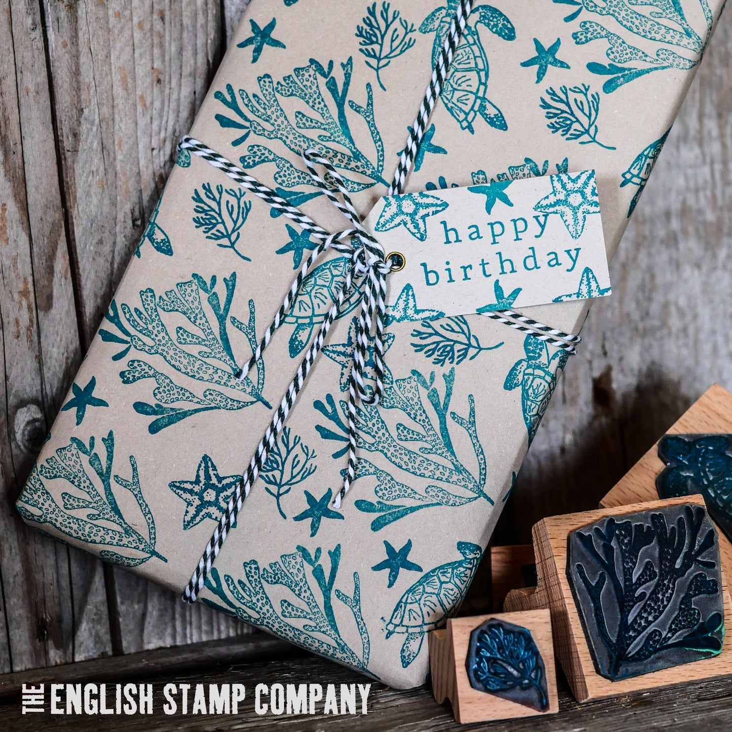 The English Stamp Company Wrapping Paper Pack