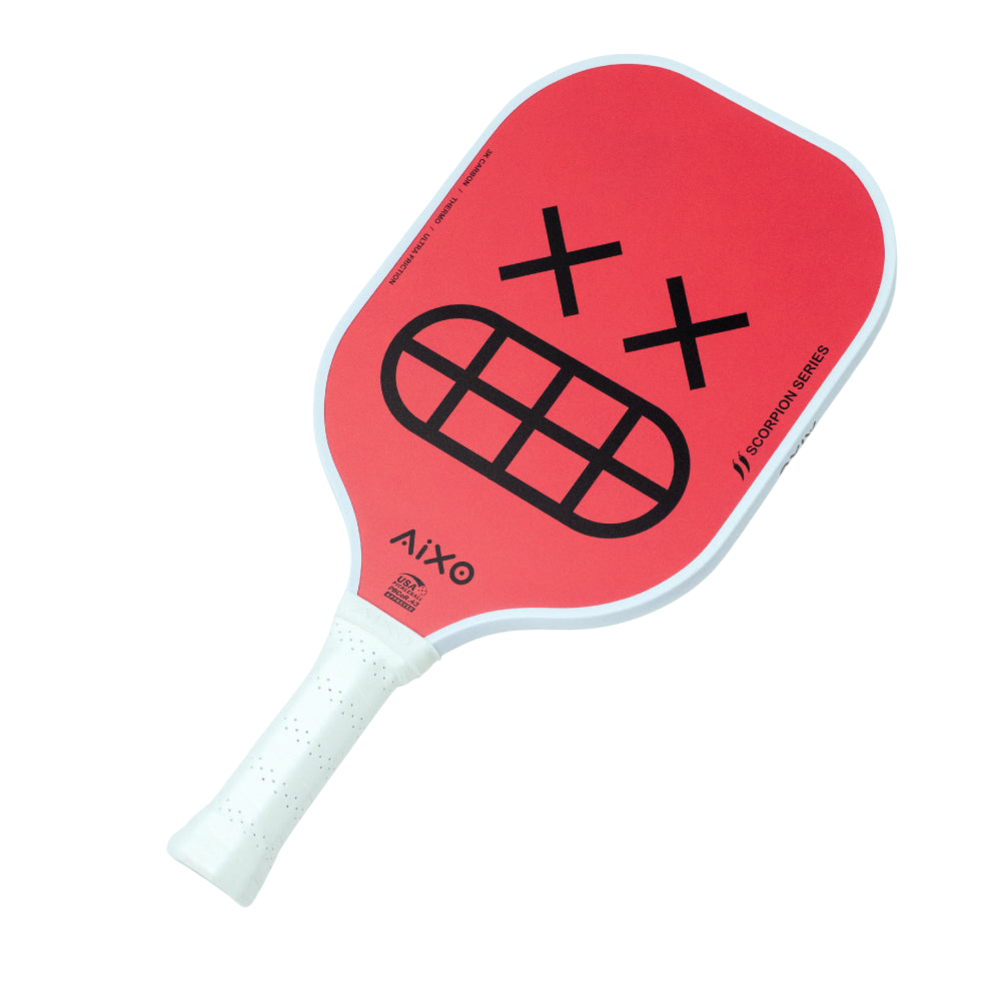 Pickleball Paddle Aixo P11A Scorpion Series Mood 3K Raw Carbon