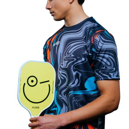 Pickleball Paddle Aixo P11A Scorpion Series Mood 3K Raw Carbon