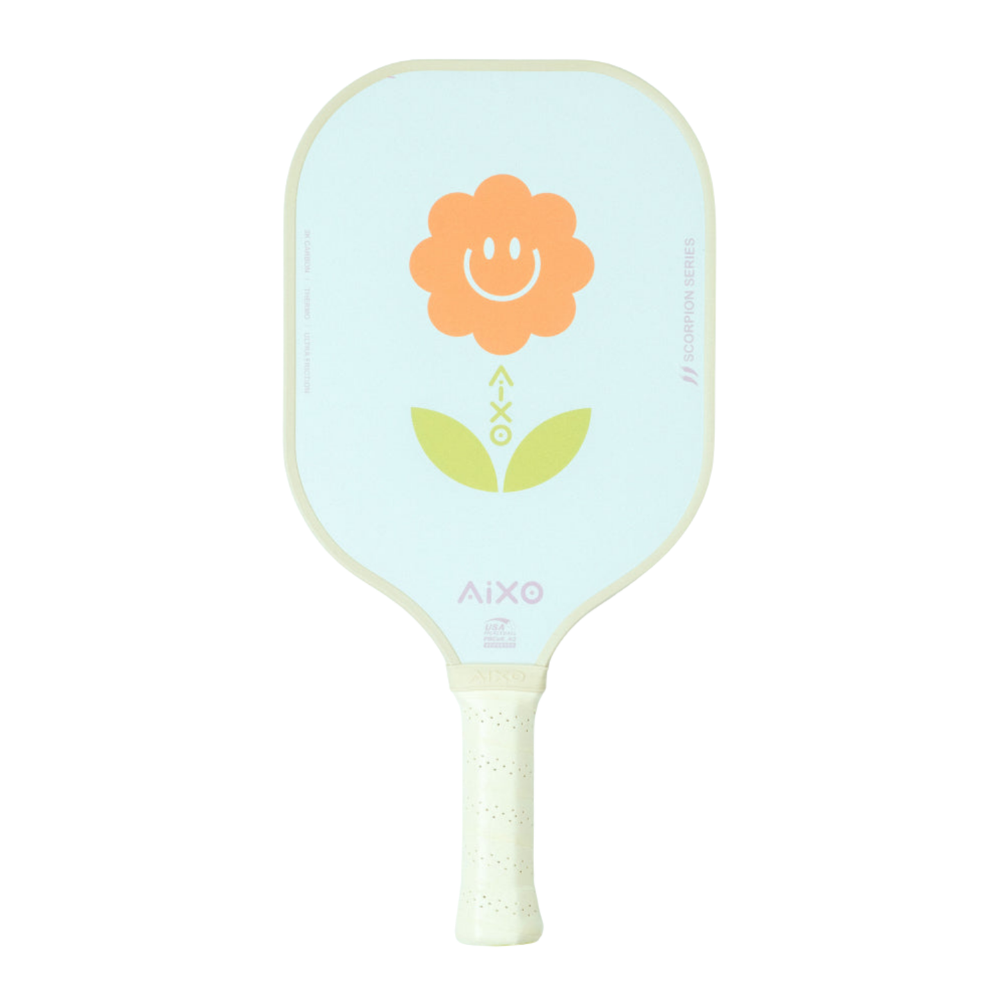 Pickleball Paddle Aixo P11A Scorpion Series Supernature 3K Raw Carbon