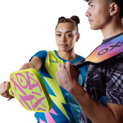 Pickleball Paddle Aixo CP03 Ghost Series Prism Break T700 Carbon