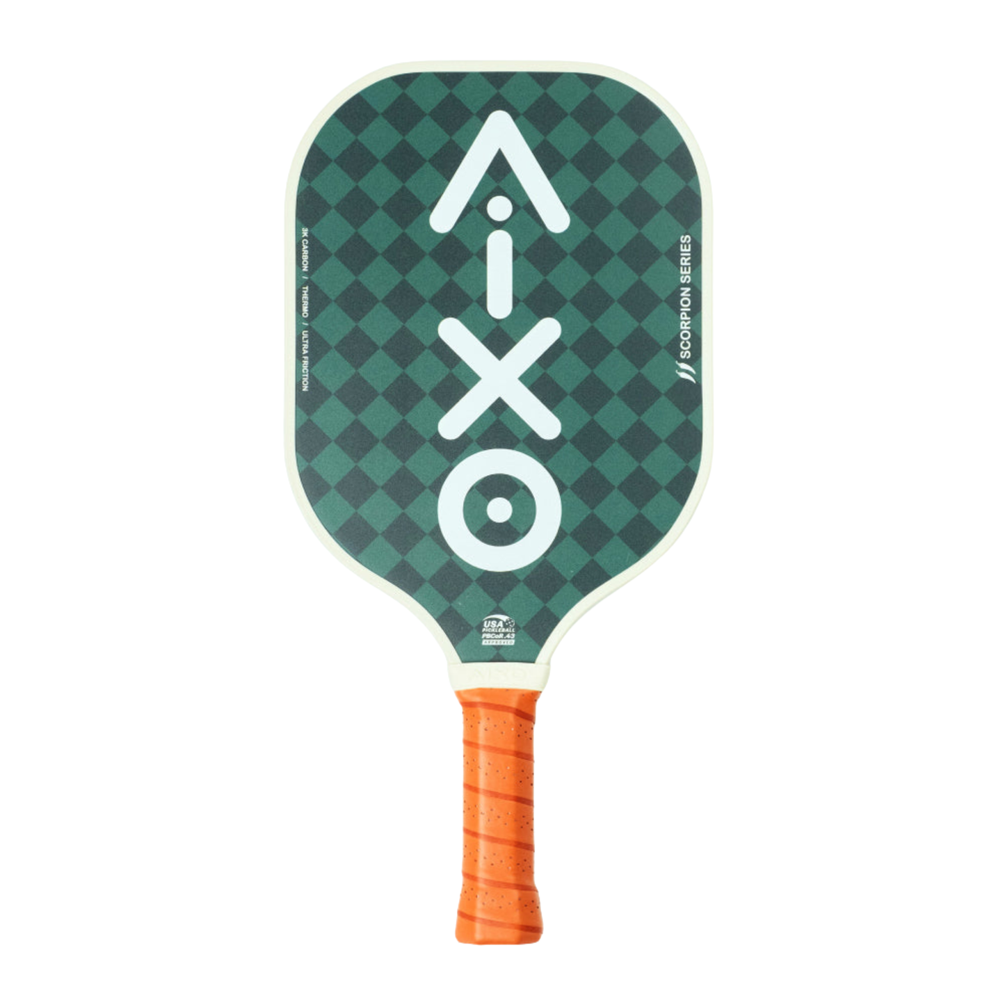 Pickleball Paddle Aixo P11A Scorpion Series Country Club 3K Raw Carbon