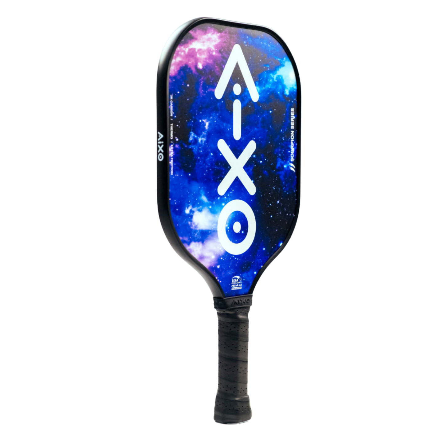 Pickleball Paddle Aixo P11A Scorpion Series Spaceballs 3K Raw Carbon