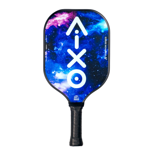 Pickleball Paddle Aixo P11A Scorpion Series Spaceballs 3K Raw Carbon