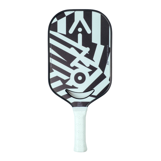 Pickleball Paddle Aixo P14C Reaper Series Chaos Camo 18K Raw Carbon