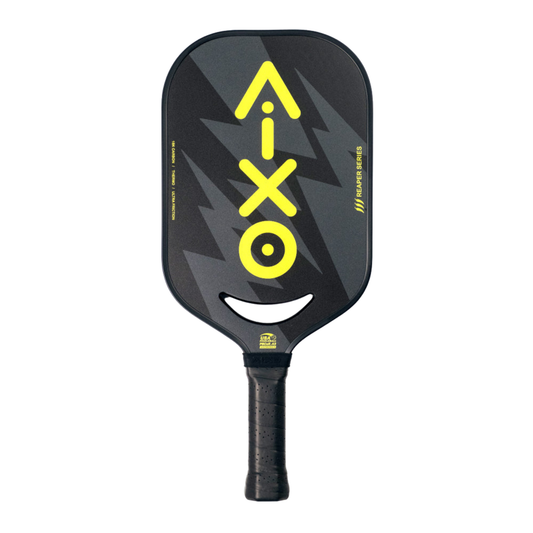 Pickleball Paddle Aixo P14C Reaper Series Insane Bolt 18k Raw Carbon