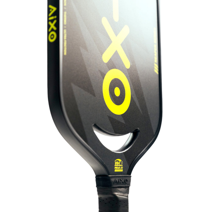 Pickleball Paddle Aixo P14C Reaper Series Insane Bolt 18k Raw Carbon