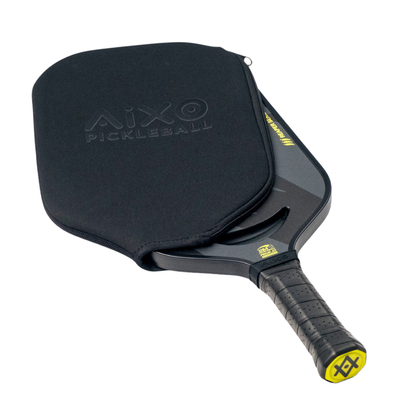 Pickleball Paddle Aixo P14C Reaper Series Insane Bolt 18k Raw Carbon