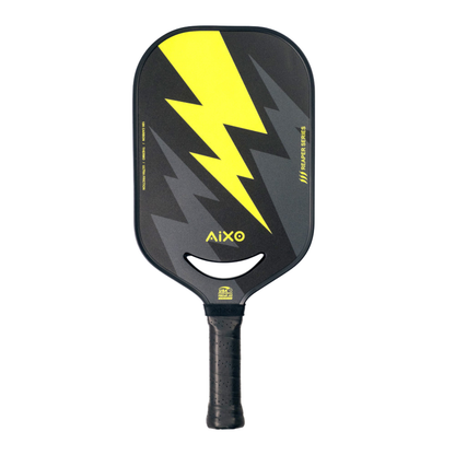 Pickleball Paddle Aixo P14C Reaper Series Insane Bolt 18k Raw Carbon