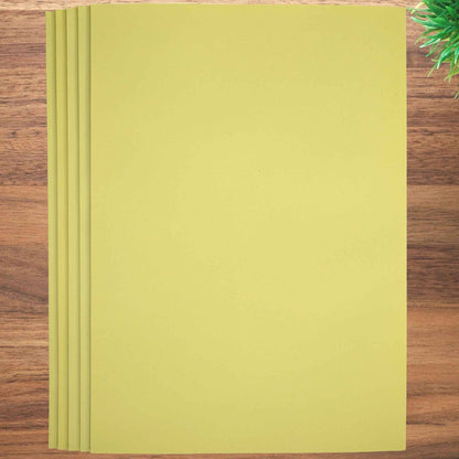 A2 Yellow Sugar Paper Recycled 100gsm